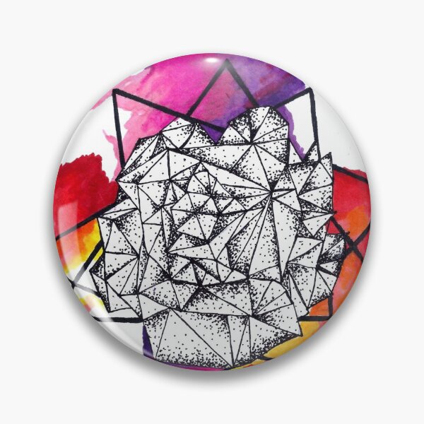 Item preview, watercolour pen dot work designed and sold by Perggals© - Stacey Turner.