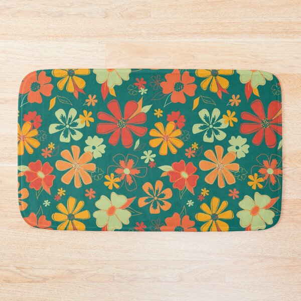 Item preview, Orange Outline Floral designed and sold by StudioPosies.