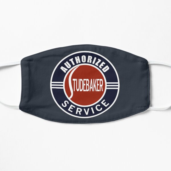 Authorized Studebaker Service vintage sign Flat Mask