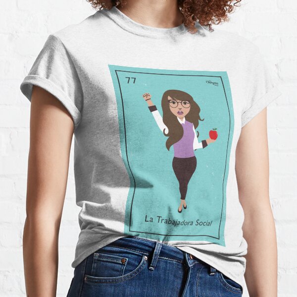 La Trabajadora Social Brunette Classic T-Shirt