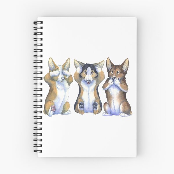 Item preview, Three Wise Corgis designed and sold by Idess.