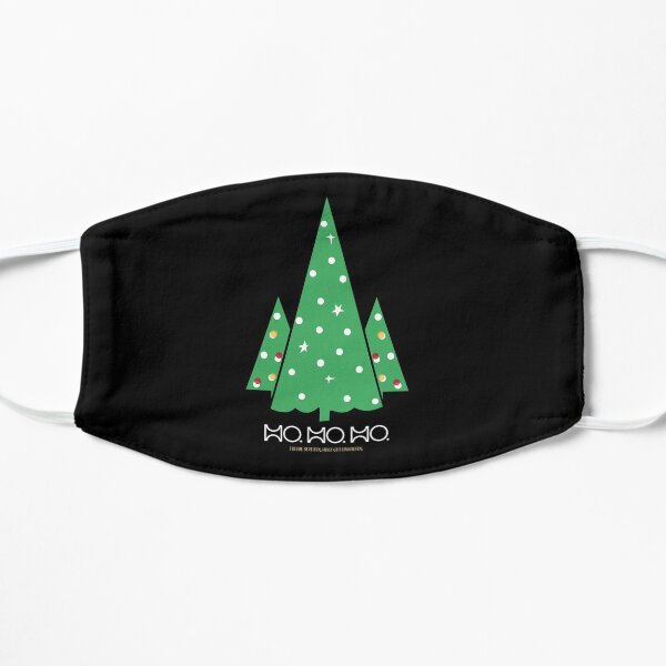 HO. HO. HO... Frohe Weihnachten Flache Maske