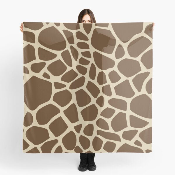 Giraffe Pattern Scarf