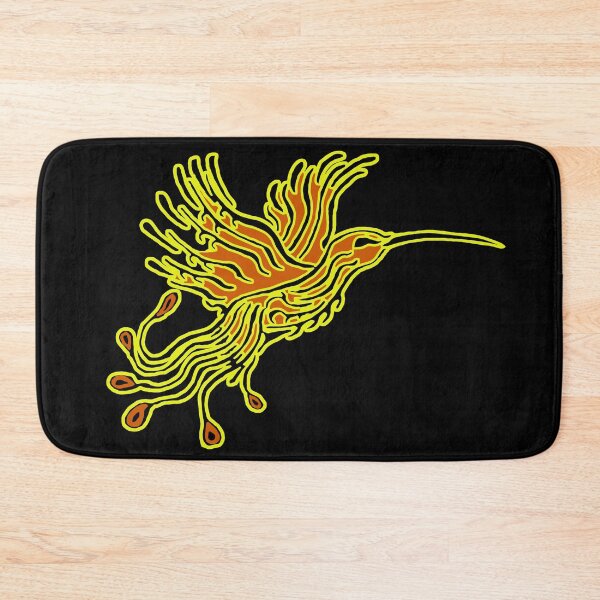 Item preview, Orange Tribal Hummingbird designed and sold by NubesDesignCH.