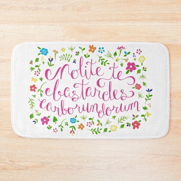 Item preview, Don't Let the Bastards Grind You Down - Rainbow Floral designed and sold by sixhours.