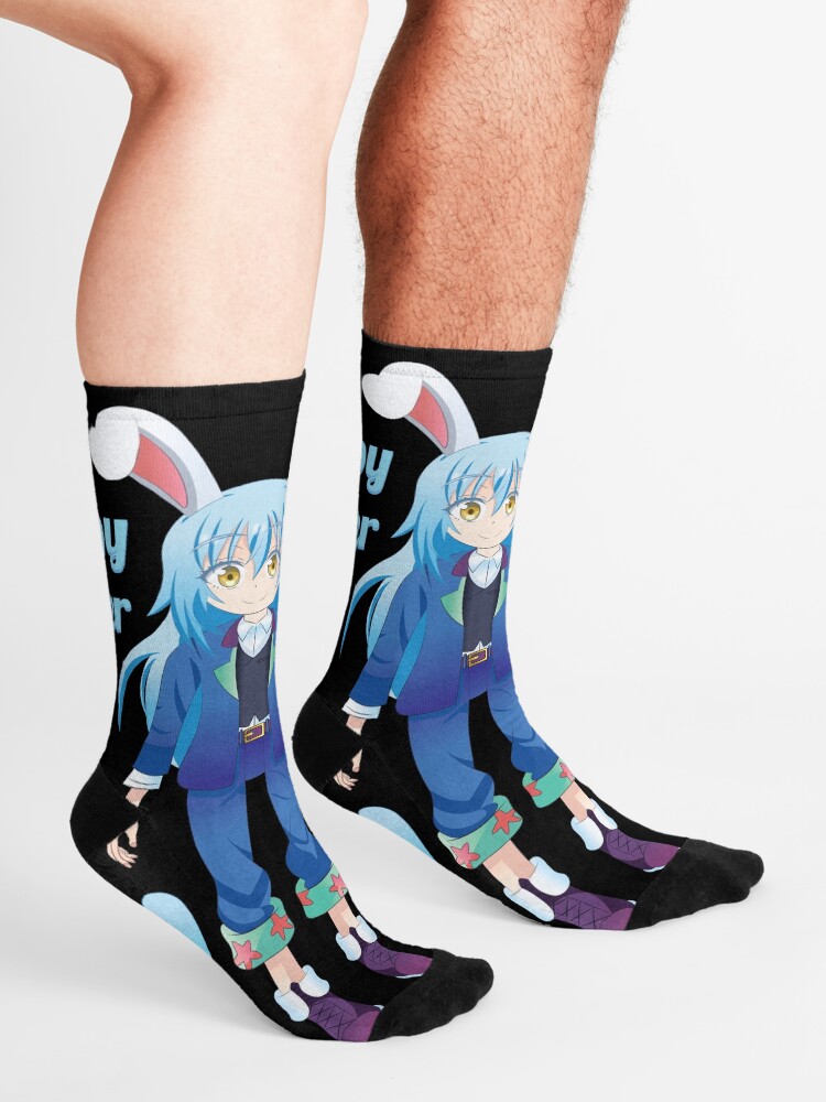 Alternate view of Happy Easter From Rimuru-Sama Socks