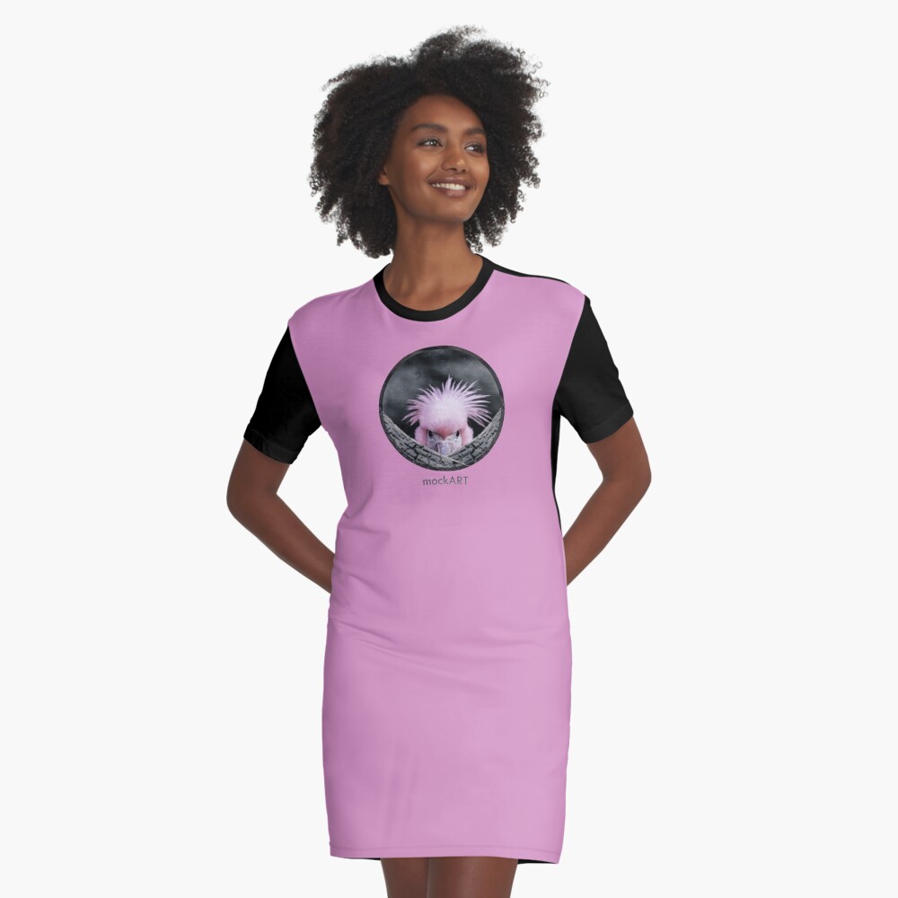 Item preview, Graphic T-Shirt Dress designed and sold by mockART.