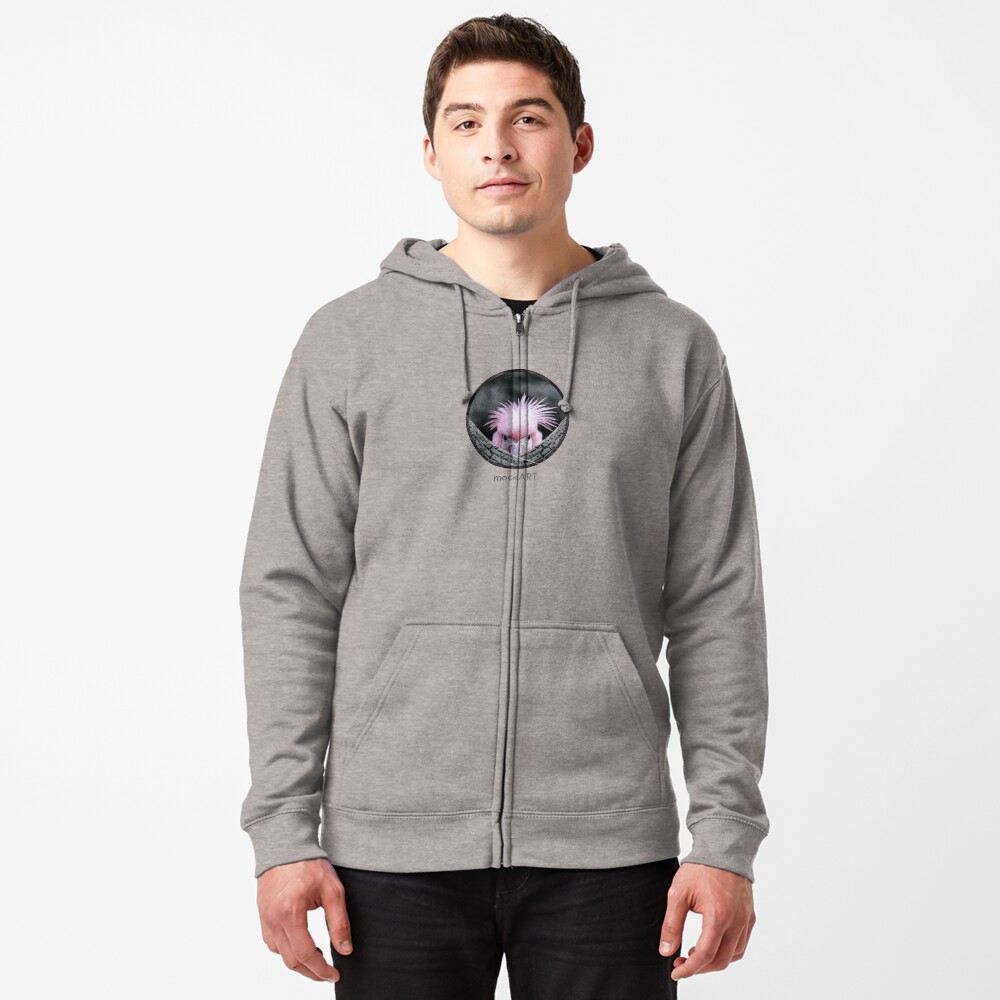 Item preview, Zipped Hoodie designed and sold by mockART.