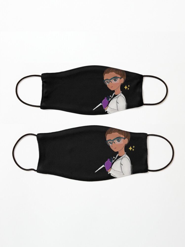 Alternate view of Scientist with p1000 Mask