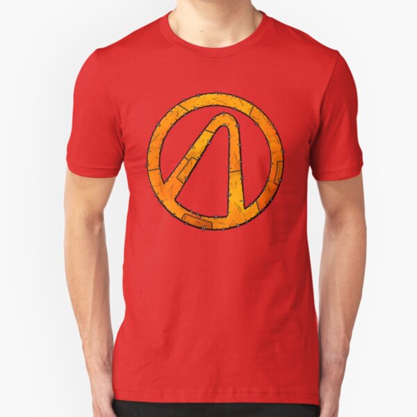 Vault Symbol Stitched - Borderlands Slim Fit T-Shirt