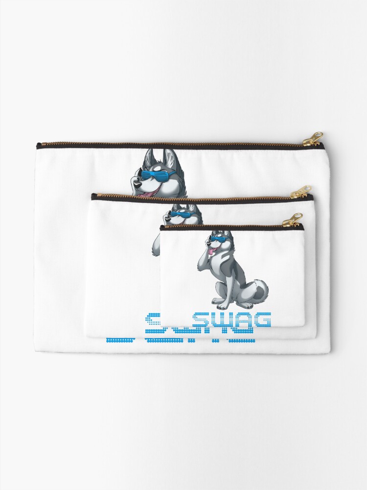"SWAG Husky" Zipper Pouch for Sale by Idess Redbubble