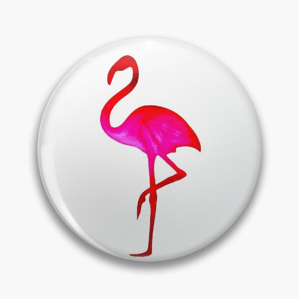 Artikelvorschau, Rosa Flamingo entworfen und verkauft von PaintedbyCarol.