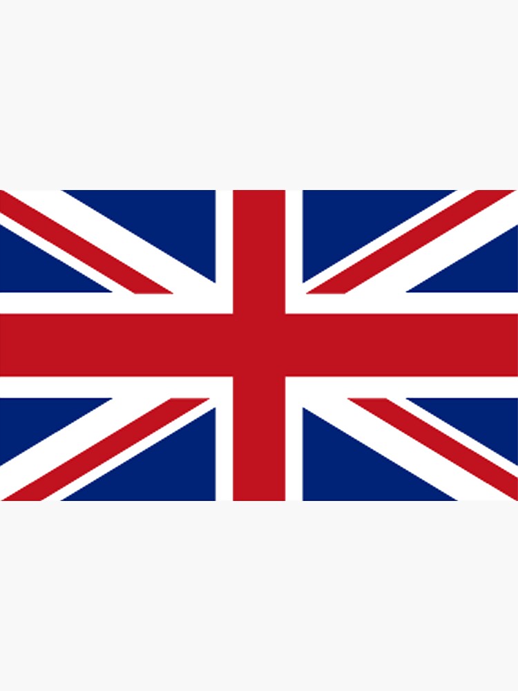 Union Jack. Union Flag. Flag of the United Kingdom, Britain, British flag. Pure and simple. Landscape format. by TOMSREDBUBBLE