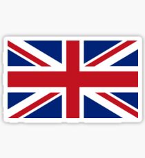 Union Jack, Flag of the United Kingdom, Britain, British flag, Pure and Simple Sticker