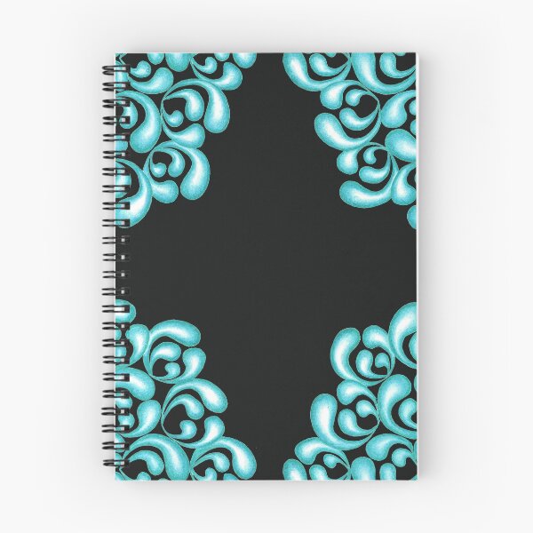 Item preview, Turquoise Blue Shining Abstract Jade Mandala designed and sold by Sunfreestar.
