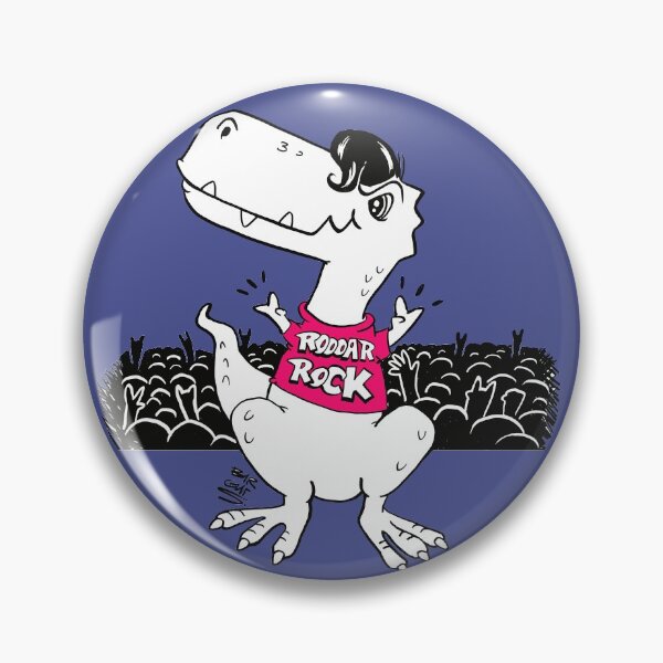 Item preview, Horst the T-Rex - Rooooar Rock designed and sold by Birgit Schiffer.