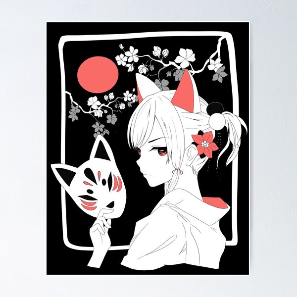 Sad anime girl Poster for Sale by xyvril