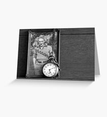 My Dad and his Father's Watch Greeting Card