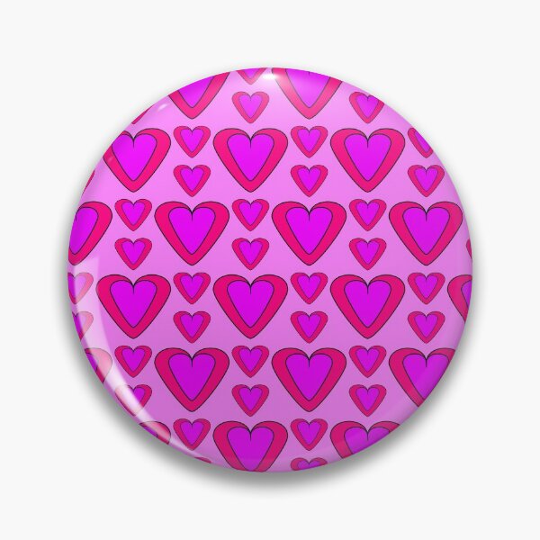 Item preview, Pink Valentine's Day Hearts designed and sold by Carrie_Anne_Designs.