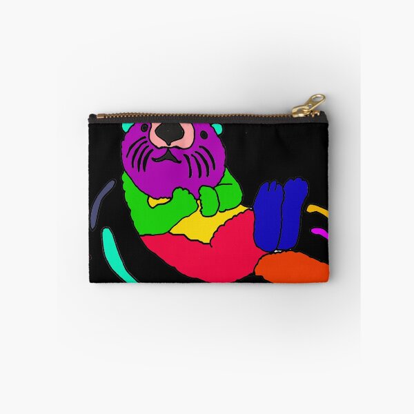 Item preview, Cool Colorful Sea Otter Pop Art designed and sold by Nature's Fancy.