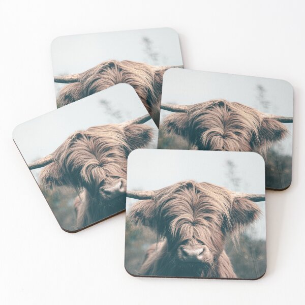 Item preview, Highland cow portrait designed and sold by Patrik Lovrin.