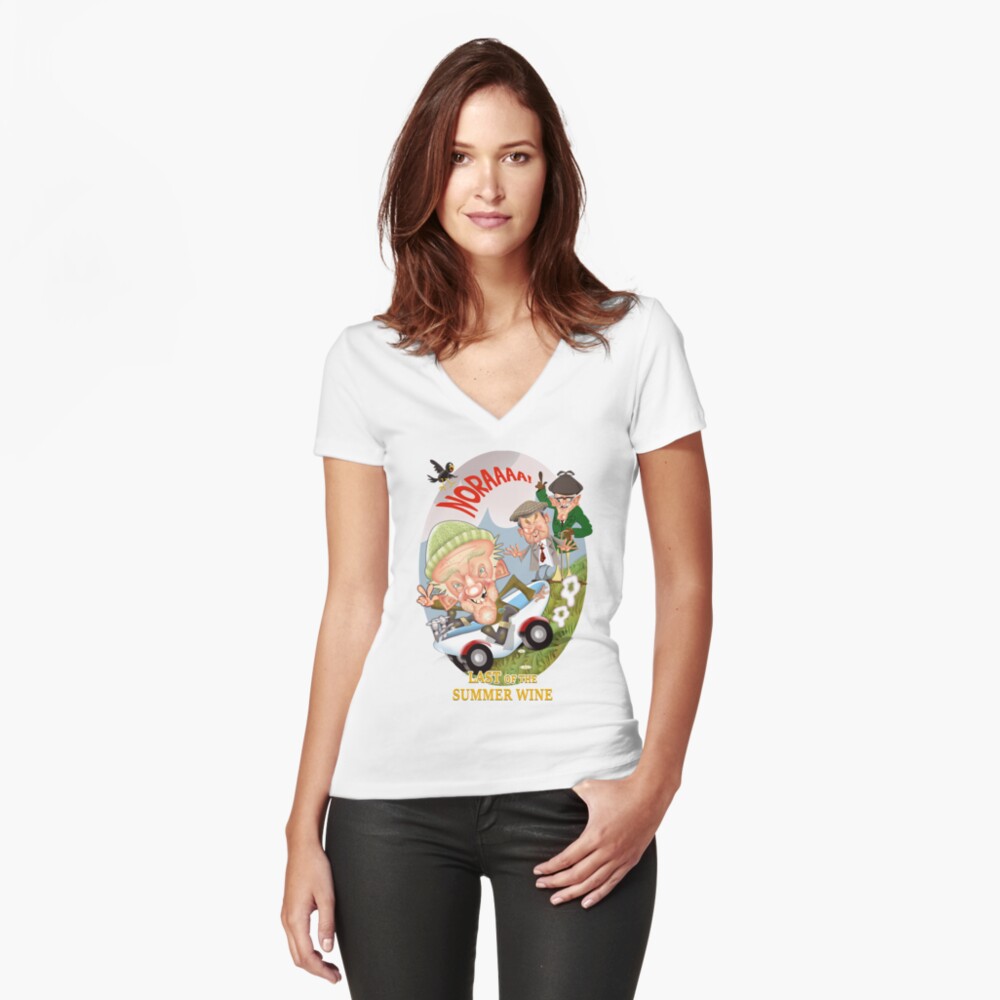 Item preview, Fitted V-Neck T-Shirt designed and sold by SarahBailey.