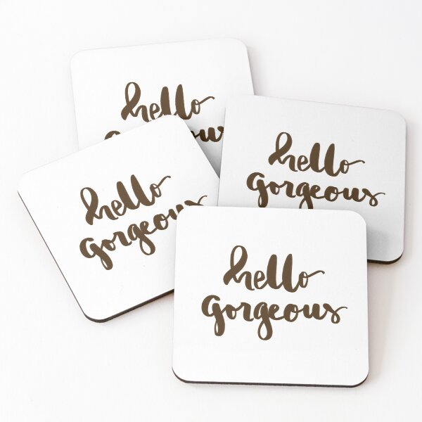 Item preview, Hello Gorgeous Brush Handwriting Brush Lettering designed and sold by simplylettering.