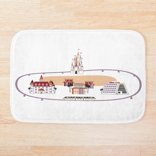 Monorail Loop Bath Mat