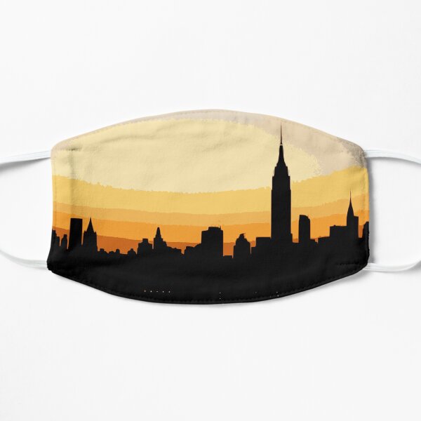 NYC silhouette Mask