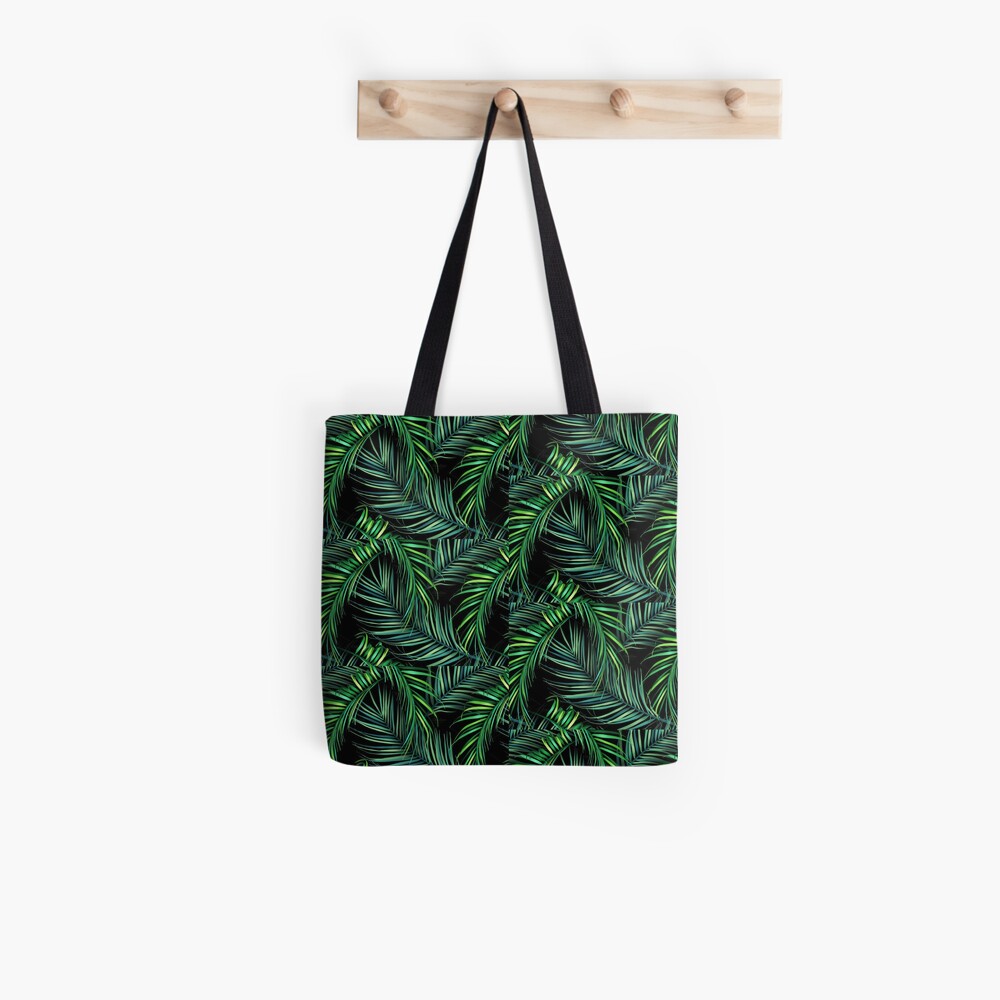 Dark Floral Lust Tote Bag