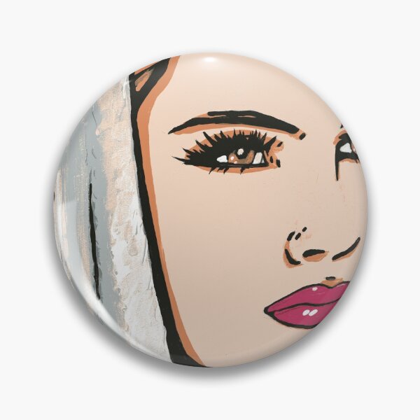 Item preview, Woman with scarf POP art Comic designed and sold by Cristina Galvez Viana.