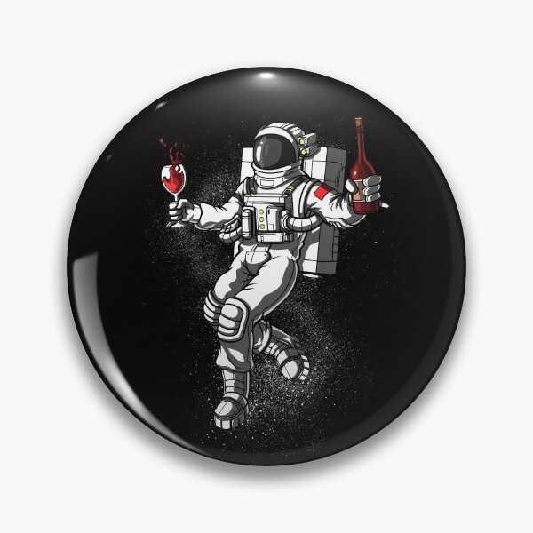 Item preview, Space Astronaut Wine Party designed and sold by underheaven.