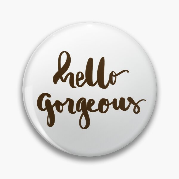 Item preview, Hello Gorgeous Brush Handwriting Brush Lettering designed and sold by simplylettering.