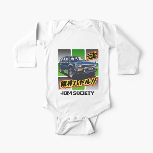 Toyota Hilux 4Runner Surf Wide Long Sleeve Baby One-Piece