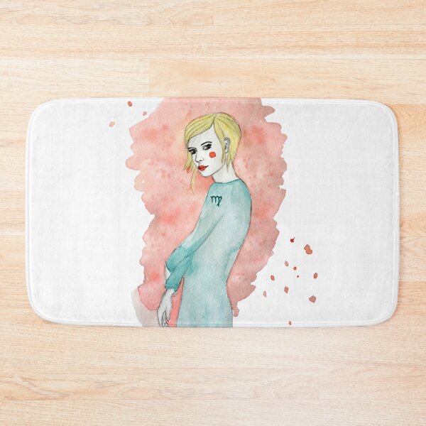 Item preview, Zodiac Series - Virgo, watercolor fantasy woman portrait  designed and sold by artsome-design.