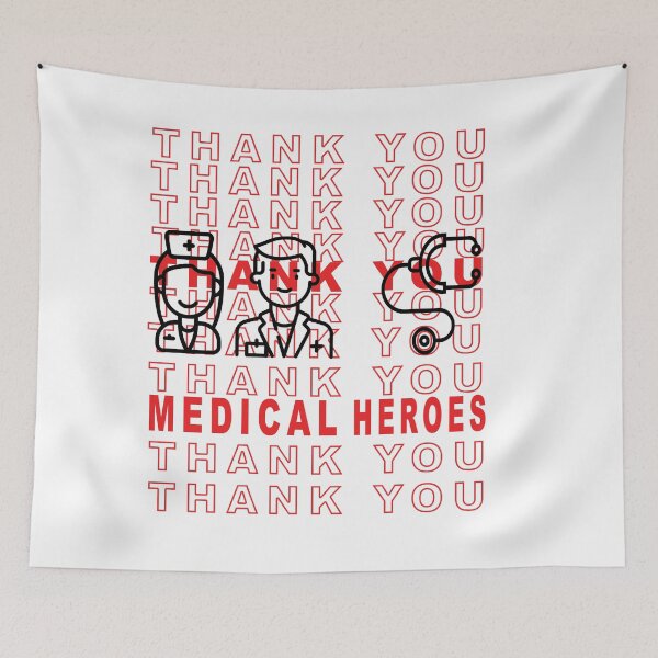 Item preview, thank you medical heroes designed and sold by zupperman.