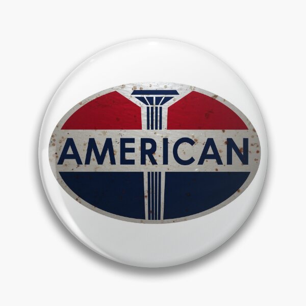 Item preview, American Gas Station sign. Rusted version designed and sold by htrdesigns.
