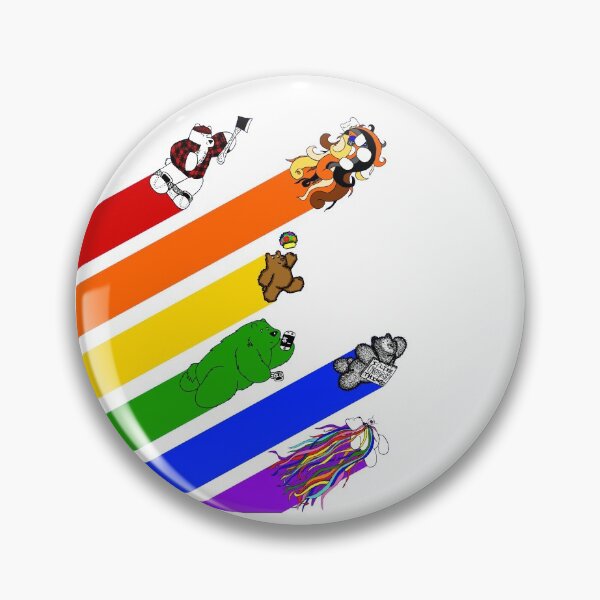 Item preview, The Super Best Bears - Pride designed and sold by BearlyGoin.