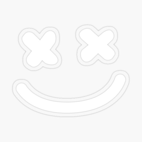 Smiley Emoji Face Cool Gift Pegatina transparente