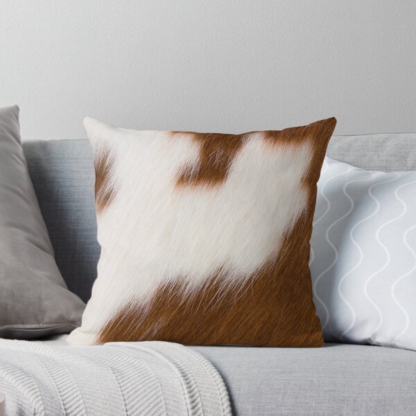Item preview, Brown and White Cowhide image  designed and sold by Logic72.