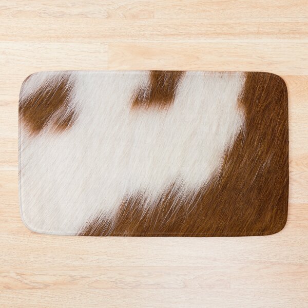 Item preview, Brown and White Cowhide image  designed and sold by Logic72.