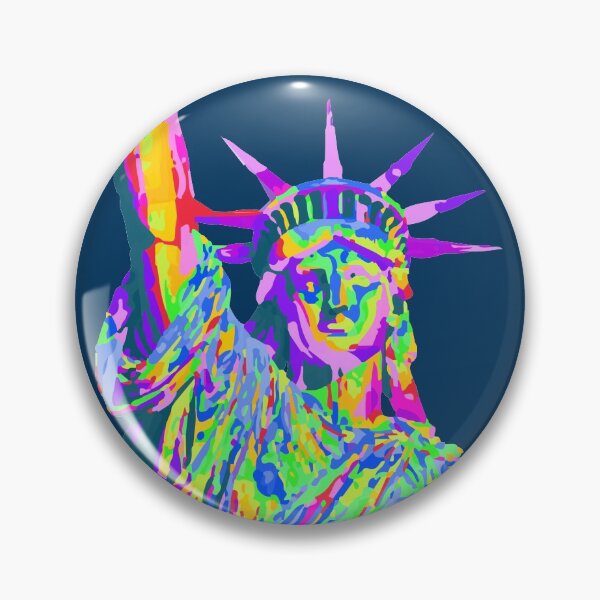 Item preview, Lady Liberty Neon, Statue of Liberty, NYC, New York City, America, Freedom, USA, United States, Merica  designed and sold by Clancy Rodgers.