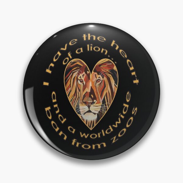 Item preview, I Have The Heart Of A Lion Fun Text Design designed and sold by taiche.