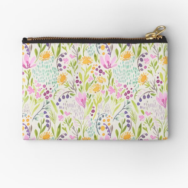 Tiny flowers Zipper Pouch