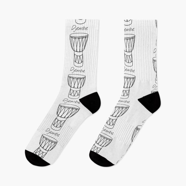 Item preview, Djembe Design for Drummers and Musicians - with white text designed and sold by Mindful-Designs.