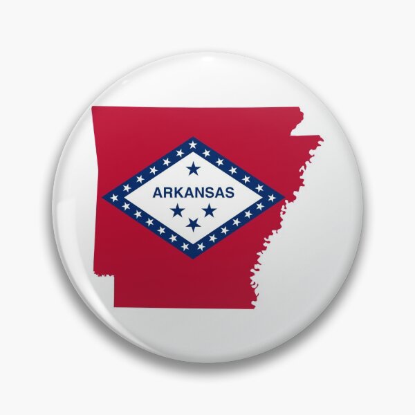 Item preview, Arkansas flag map  designed and sold by marosharaf.