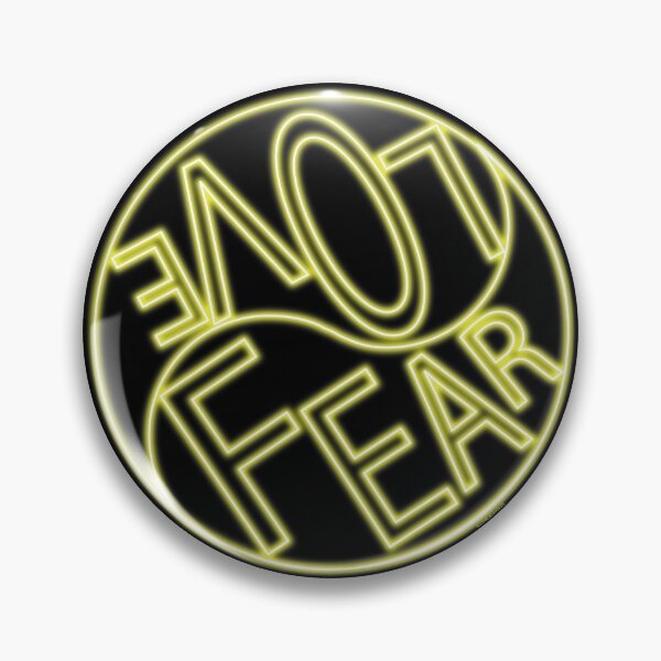 Item preview, Love or Fear | Neon Yellow designed and sold by ZMorrisDesigns.