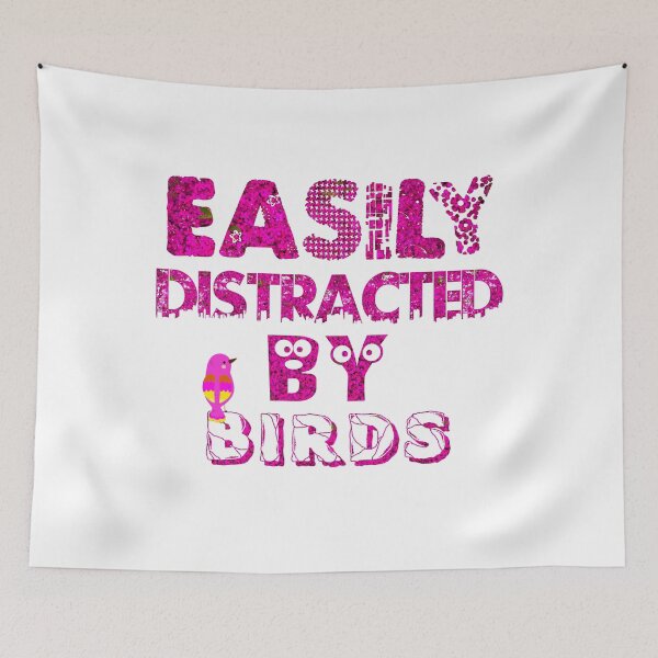 Item preview, Easily Distracted by Birds T-Shirt Bird Lover Gift, Bird TShirt, Bird Watcher, Gift For Bird Lover designed and sold by Mohamedprf.