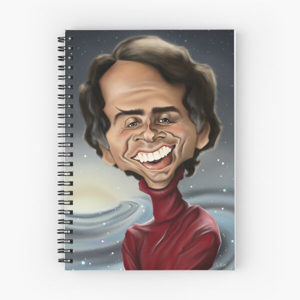 Item preview, Carl Sagan - Caricature designed and sold by samanthagilbert.