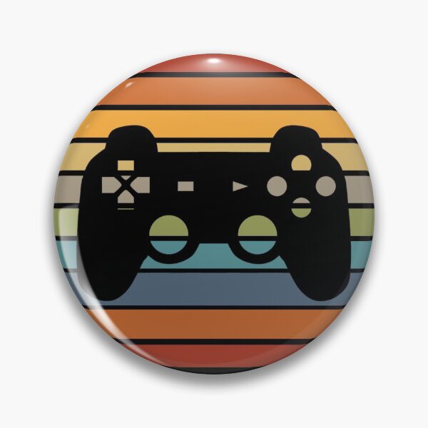 Item preview, Video Game Mask for Gamer in Retro Colors designed and sold by gogo-jr.